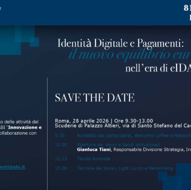 Identità Digitale e Pagamenti_28 aprile 2026_Save the Date